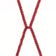 Мотузка - Rebellion Reign Red Bondage Rope, 10 м