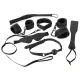 Набір БДСМ - Bad Kitty Restraint Set Black (7 предметів)