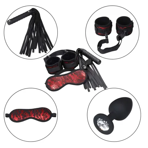 Набор для БДСМ — Erospace Wild Play BDSM Set, 4 предмета, C7