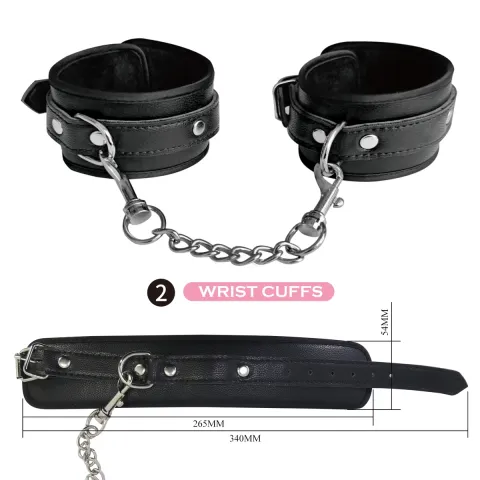 BDSM набор — 8-компонентный набор для бондажа BDSM Pretty Love