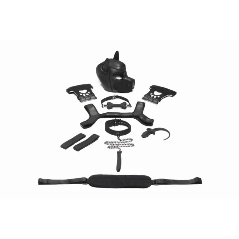 Набір BDSM цуценя Master Series Luxury Pup Arsenal Set - Black