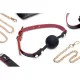 БДСМ-набор с дорожной сумкой Master Series: Bow — роскошный набор BDSM с дорожной сумкой, 11 предметов