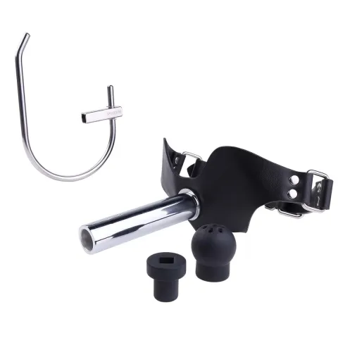 Набор для доминирования LOCKINK SEVANDA Objectification Bathroom Set, маска и 4 насадки