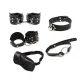 Набір - Exxtreme Sex BDSM Leather Set Black