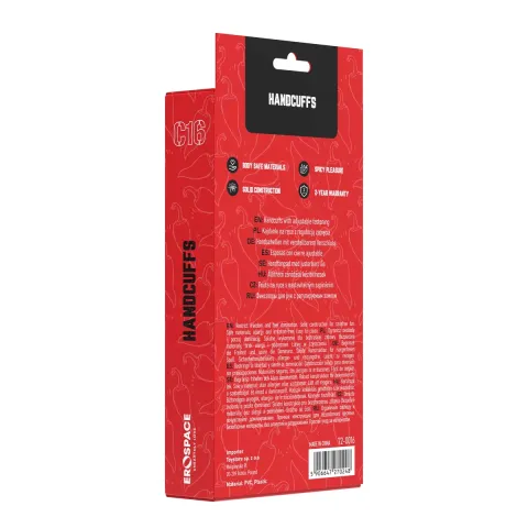 Наручники — Erospace Wild Play Handcuffs C16