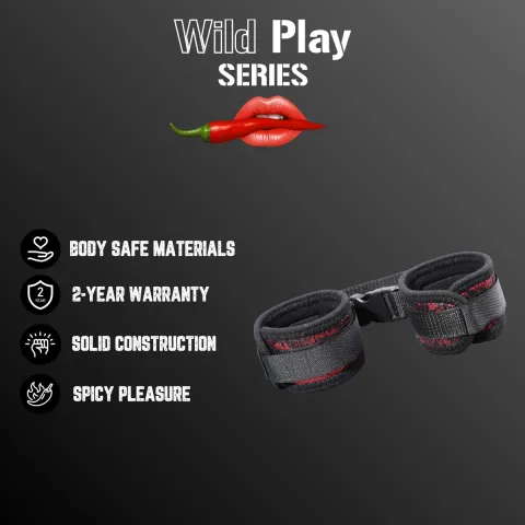 Наручники — Erospace Wild Play Handcuffs C16