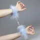 Наручники - Secret Play Feather Handcuffs Blue
