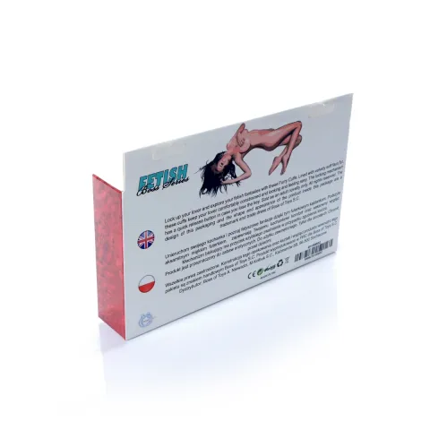 Наручники - Fetish Boss Series Furry Cuffs Red