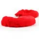Наручники - Fetish Pleasure Fluffy Hand Cuffs Red