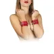 Наручники - Leather Restraints Hand Cuffs Red