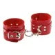 Наручники - Leather Restraints Hand Cuffs Red