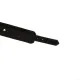 Наручники Liebe Seele Boudoir Amor Wrist Cuffs Black, з’єднувальний ланцюжок на карабінах