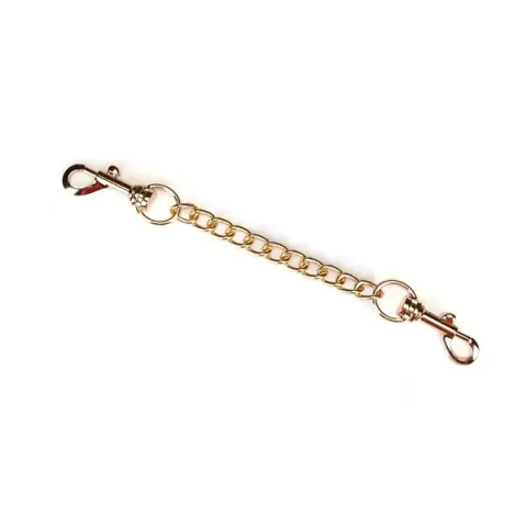 Наручники Liebe Seele Boudoir Amor Wrist Cuffs Black, з’єднувальний ланцюжок на карабінах