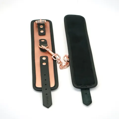Наручники Liebe Seele Rose Gold Memory Wrist Cuff, натуральная кожа, розовое золото