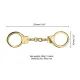 Наручники LOCKINK Pretty-sub Handcuffs, золотисті, металеві, можна відкрити без ключа