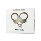 Металлические наручники Adrien Lastic Handcuffs Metallic (полицейские)