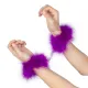 Наручники - Secret Play Feather Handcuffs Purple