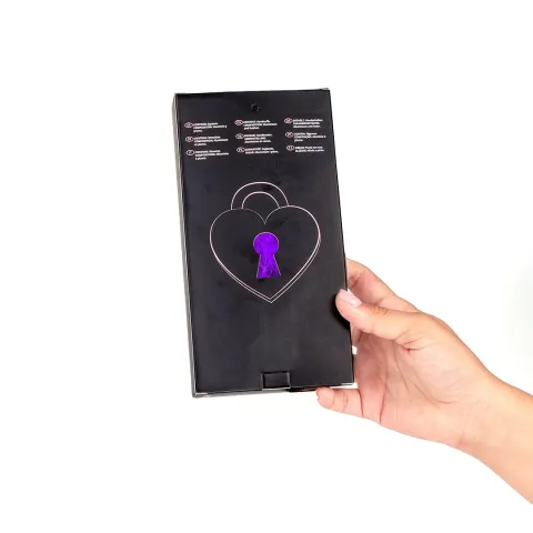 Наручники - Secret Play Feather Handcuffs Purple