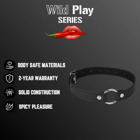 Ошейник — Erospace Wild Play Choker With Ring C17