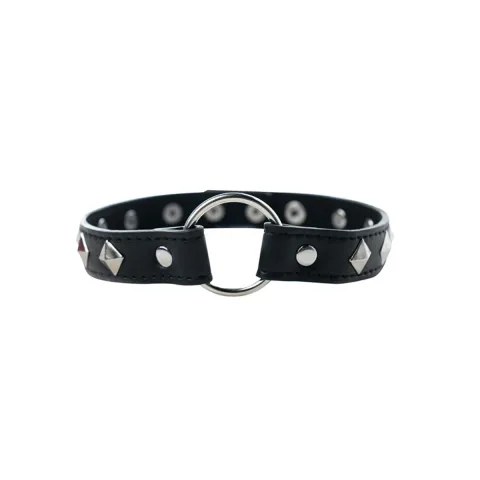 Нашийник - Fantasy Adjustable collar з металевими шипами, регульований