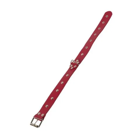 Нашийник - Leather Restraints Collar Red