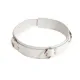 Нашийник - Slave Leather Collar White