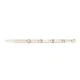 Нашийник - Slave Leather Collar White