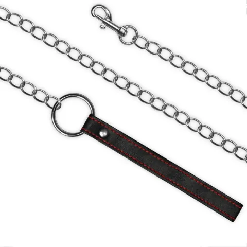 Нашийник з повідком - Bondage Fetish Collar And Leash Set