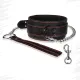 Нашийник з повідком - Bondage Fetish Collar And Leash Set