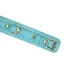 Нашийник с повідцем Liebe Seele Blue Lamb Leather Collar с бархатной подкладкой