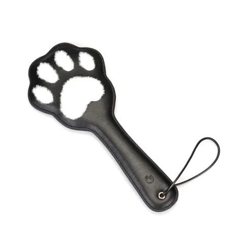 Паддл у вигляді котячої лапки Liebe Seele Round Paddle Black/White