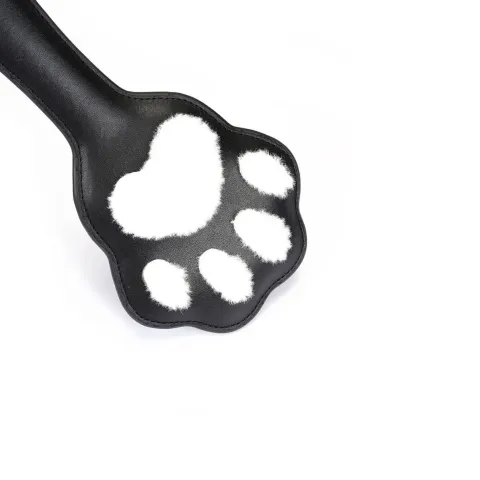 Паддл у вигляді котячої лапки Liebe Seele Round Paddle Black/White