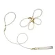 Жемчужный набор для фиксации LOCKINK Pearl Bondage & Restraint Set, наручники, ножные кандалы, поводок