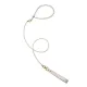 Жемчужный набор для фиксации LOCKINK Pearl Bondage & Restraint Set, наручники, ножные кандалы, поводок