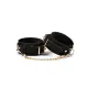 Голенища Liebe Seele Boudoir Amor Ankle Cuffs Black, съемная соединительная цепочка