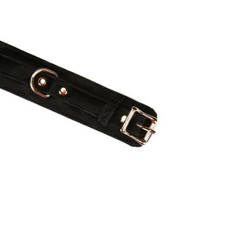 Голенища Liebe Seele Boudoir Amor Ankle Cuffs Black, съемная соединительная цепочка