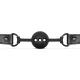 Повітропроникний кляп Bedroom Fantasies: Breathable Silicone Ball Gag, чорний