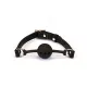 Дышащий кляп Liebe Seele Boudoir Amor Ball Gag Black, силиконовый шарик, диаметр 4,3 см