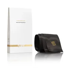 Сатинова пов’язка-стрічка на очі YESforLOV BLACK SATIN BLINDFOLD, підходить для зв’язування