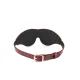 Кожаная маска для глаз Liebe Seele Wine Red Blindfold