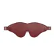 Кожаная маска для глаз Liebe Seele Wine Red Blindfold