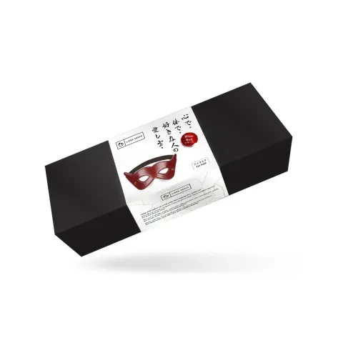 Кожаная маска для глаз Liebe Seele Wine Red Eye Mask
