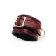 Шкіряні поножі Liebe Seele Wine Red Ankle Cuffs, знімний ланцюжок-кріплення