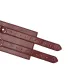 Кожаный пояс для бондажа Liebe Seele Wine Red Waist Cuff, размер S