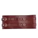 Кожаный пояс для бондажа Liebe Seele Wine Red Waist Cuff, размер S