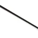 Шльопалка-сердечко Liebe Seele Black Organosilicon Riding Crop, екошкіра