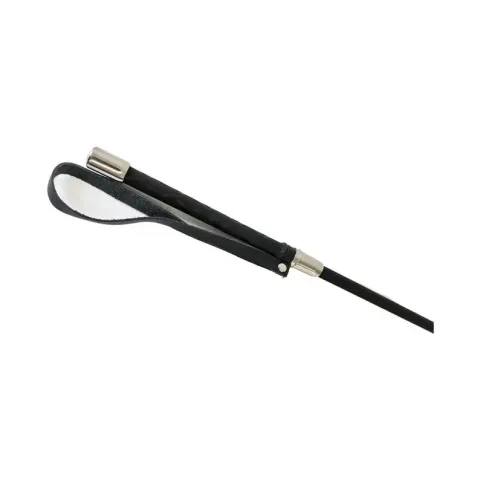 Стек Liebe Seele Flower Rhythm - Black and Red Leather Flowers Riding Crop