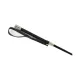 Стек Liebe Seele Flower Rhythm - Black and Red Leather Flowers Riding Crop