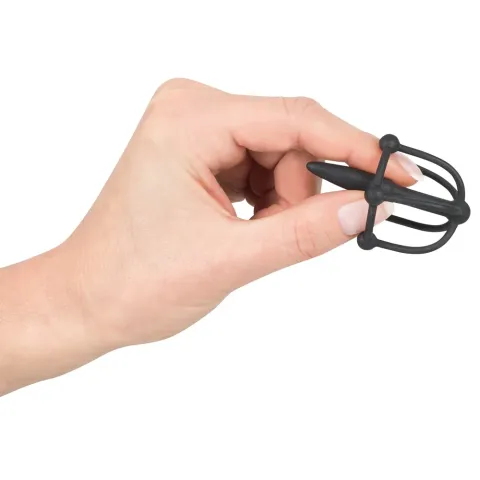 Стимулятор уретри - Penis Plug with Glans Cage