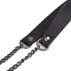 Сумка для секс-іграшок LOCKINK Mysterious Square Kink Bag, чорна, набір для бондажу в комплекті